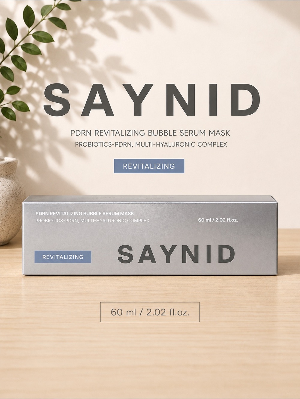 Saynid PDRN Revitalizing CO₂ Bubble Serum Mask $34
